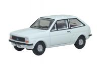 76FF008 Oxford Diecast Ford Fiesta Mk1 Diamond White