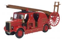 76LC004 Oxford Diecast Leyland Cub FK7 Redcar Fire Brigade