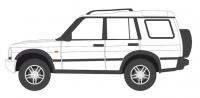 76LRD2004 Oxford Diecast Land Rover Discovery 2 Chawton White