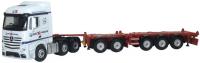 76MB013 Oxford Diecast Mercedes Actros SSC D-Tec Combitrailer Port Express