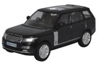 76RAN006 Oxford Diecast Range Rover Vogue 2013 Santorini Black Prince William