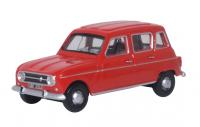 76RN002 Oxford Diecast Renault 4 Red.