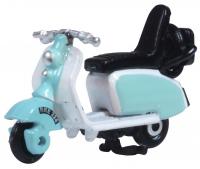 76SC001 Oxford Diecast Scooter Blue and White