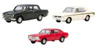 76SET84 Oxford Diecast Ford Cortina Set (3)