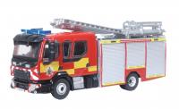 76VEO003 Oxford Diecast Volvo FL Emergency One Pump GM Fire