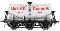 7F-031-010 Dapol 6 Wheel Milk Tanker United Dairies 44026