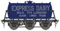 7F-031-011 Dapol 6 Wheel Milk Tanker Express Dairies 1733