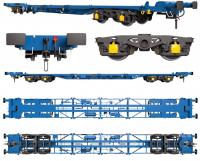 7F-042-050U Dapol KFA Flat Wagon VNH-1 Bogies Refurb Unnumbered