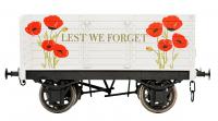7F-073-037 Dapol 7 Plank 9ft wheelbase Lest we forget poppy