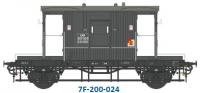 7F-200-024 Dapol BR 20T Brake Van B954989 Grey Distribution CAR