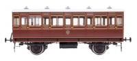 7P-020-680L Dapol Stroudley 4 Wheel Gas Lit 3rd Lined Brown 992