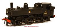 7S-024-003 Dapol 64xx Pannier Tank Steam Locomotive number 6435 in BR Black livery with early emblem
