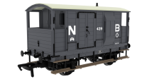 820006 Rapido LSWR/WD 20T Brake Van - No. 439 NBR Grey