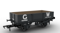 925014 Rapido GWR Four-Plank Open No.62488 (23" Numbers)