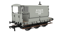 931017 Rapido SECR 6 Wheel Brake Van - No. 2021 - SE&CR Wainwrig