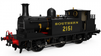 936508 Rapido E1 Steam Locomotive number 2151 - Southern Black
