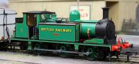 936512 Rapido E1 Steam Locomotive number 1 Medina - BR Green with Bulleid Sunshine lettering