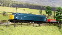 948111 Rapido Class 45 Diesel Loco number 45 115 "Apollo" - BR Blue wth sealed beam & high intensity headlights