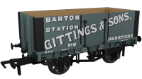 967424 Rapido RCH 7 Plank Wagon Gittings & Sons No.6