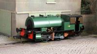 968503 Rapido Port of Par Bagnall - Unlined Dark Green