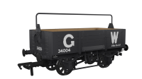 971001 Rapido Diagram O18 5 Plank Open Wagon - GWR No.34004