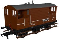 975012 Rapido GCR 15T 6w Brake - BR Bauxite No.E531727