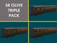 978213 Rapido SR Olive Evolution Non-Cor Carriage Pack