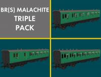978231 Rapido BR Malachite Evolution Non-Cor Carriage Pack