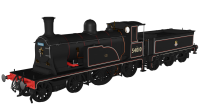 982504 Rapido Caledonian Single No.123 - BR Black Early 54010