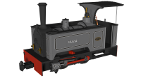 986001 Rapido Kerr Stuart Sirdar 'Diana' - Lined Grey