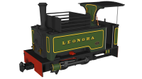 986002 Rapido Kerr Stuart Sirdar 'Leonora' - Lined Green