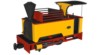 986008 Rapido Kerr Stuart Sirdar - Plain Yellow