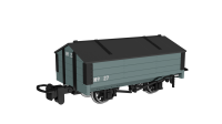 990403 Rapido Peaked Roof Van -  Plain Grey No.27