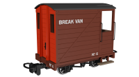 990802 Rapido Single Veranda Brake Van -  Brown No.6