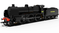 992004 Rapido SR U Class No.1614 - SR Black Sunshine