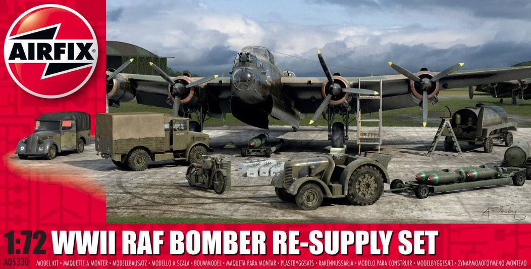 A05330 Airfix WWII Bomber Re-Supply Set