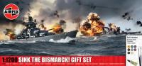 A50120 Airfix Sink the Bismarck! Gift Set 1:1200 Scale Kit