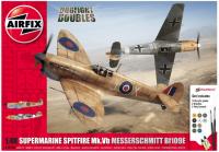 A50160 Airfix Supermarine Spitfire MkVb Messerschmitt Bf109E Dogfight Doubles Gift Set