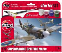 A55001 Airfix Small Beginners Set Supermarine Spitfire MkVc