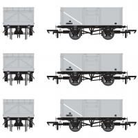 ACC1021 Accurascale BR 16T Mineral - 1/108 - BR Freight Grey
