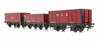 ACC2826 Accurascale P7 Hopper - NCB Ashington: NCB Red