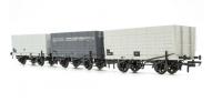 ACC2828 Accurascale DGM 12 Hopper - BR Grey, with black panels - Triple Pack