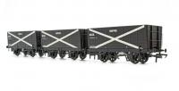ACC2831 Accurascale P7 Hopper - NCB Black, with white cross - Triple Pack