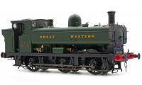 ACC2871 Accurascale 6700 Class Pannier Tank number 6743 in Great Western Green