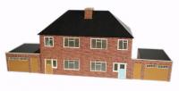 ATD002 ATD Models 1950s Semi Detached House Card Kit