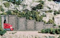 C1161 Woodland Scenics Retaining Walls Random Stone (Pack of 6)