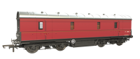 C2022 Clark Railworks LMS 42ft GUV number 37898 - BR Maroon
