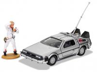 CC05503 Corgi Back to the Future DeLorean and Doc Brown Figure