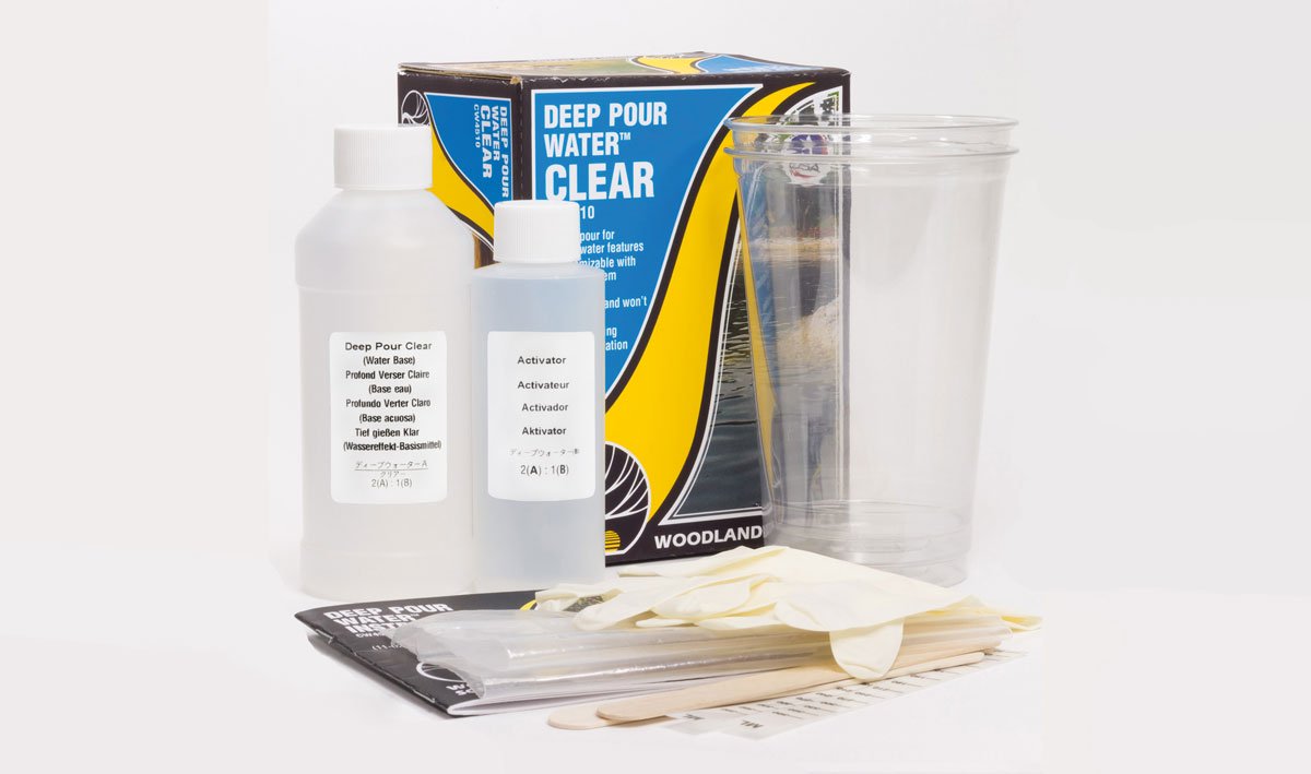 CW4510 Woodland Scenics Clear Deep Pour Water