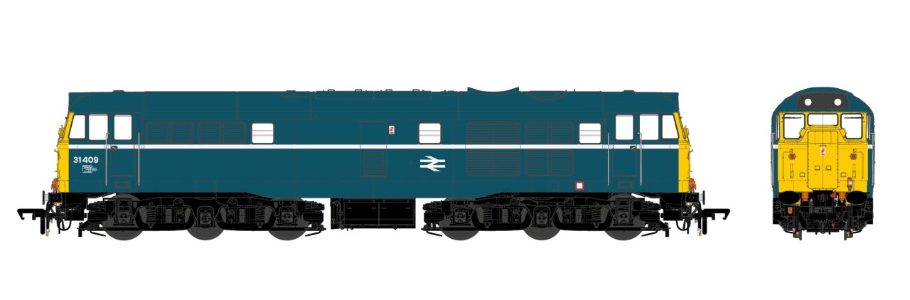 ACC2750 Accurascale Class 31/4 Diesel Loco - 31 409 BR Blue